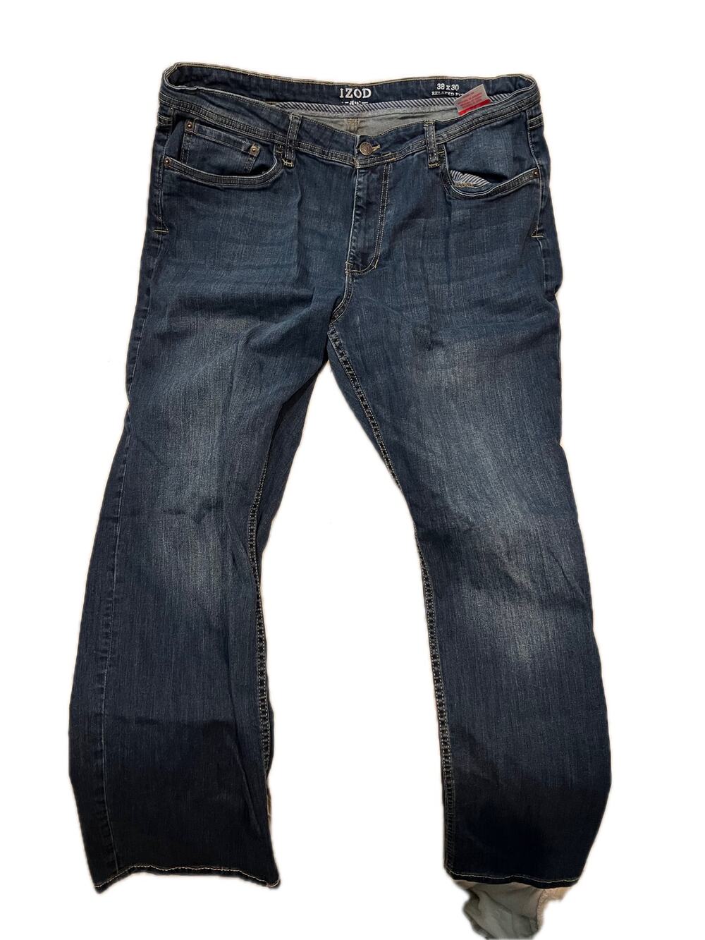 Izod Straight Fit Jeans Mens 38x30